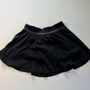 lululemon athletica Black Skater Tennis Skirt